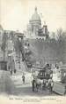 75 Pari / CPA FRANCE 75018 "Paris, Montmartre, le sacré coeur et le funiculaire" / Ed. C.M