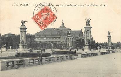 / CPA FRANCE 75007 "Paris, le grand Palais" / Ed. C.M