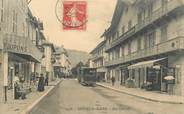 73 Savoie CPA FRANCE 73 "Brides les Bains, la rue centrale" / TRAMWAY