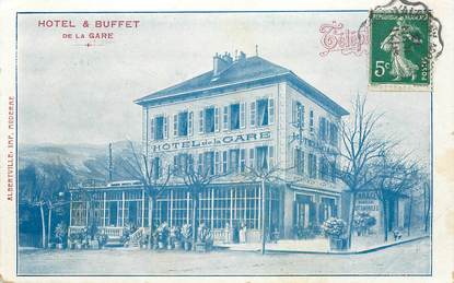 CPA FRANCE 73 "Albertville, Hotel de la gare"