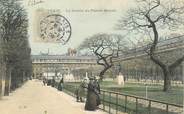 75 Pari / CPA FRANCE 75001 "Paris, le jardin du palais Royal" / Ed. C.M