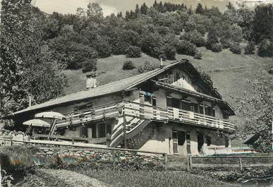 / CPSM FRANCE 74 "Les Contamines Montjoie, chalet hôtel Le Corti"