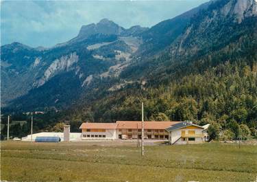 / CPSM FRANCE 74 "Bellevaux, home d'enfants Les Moineaux"