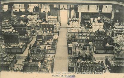 CPA FRANCE 42 "Roanne, Magasin Aux Dames de France"