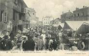 42 Loire CPA FRANCE 42 "Roanne, le marché place du chateau"