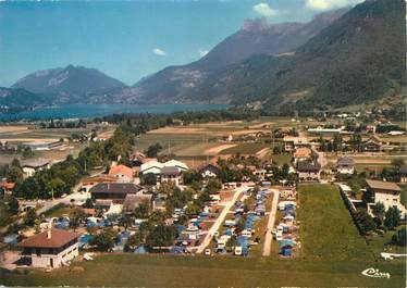 / CPSM FRANCE 74 "Doussard" /  CAMPING