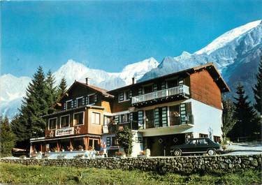 / CPSM FRANCE 74 "Les Houches, hôtel des restaurant Etoile des Neiges"