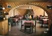 / CPSM FRANCE 74 "Les Lindarets, intérieur du bar restaurant Les Rhodos"