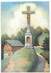 / CPSM FRANCE 74 "Megève, le Calvaire"