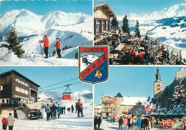 / CPSM FRANCE 74 "Megève " / SKI