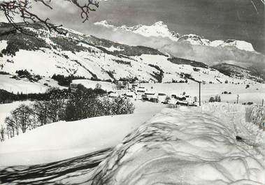 / CPSM FRANCE 74 "Megève, village du Planellet"