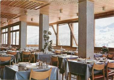 / CPSM FRANCE 74 "Megève, les chalets du Prariand, la salle à manger "