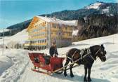 74 Haute Savoie / CPSM FRANCE 74 "megève, les chalets du Prariand, le chalet Familial' / ATTELAGE