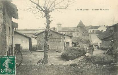 / CPA FRANCE 38 "Artas, hameau du Martin"