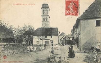 / CPA FRANCE 38 "Brangues, rue principale"