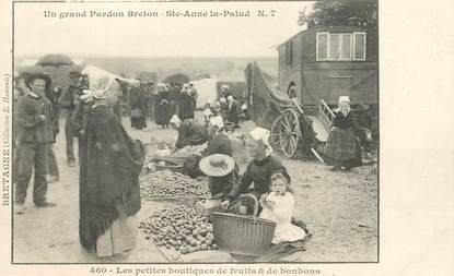 CPA FRANCE 29 "Sainte Anne la Palud, marchandes de fruits et bonbons"