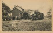 29 Finistere  CPA FRANCE 29 "Plouezoc'h, la gare" / TRAIN