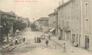 38 Isere / CPA FRANCE 38 "Beaurepaire, place des Terreaux" / SCIEUR DE LONG