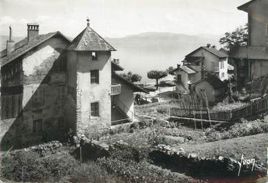 / CPSM FRANCE 74 "Meillerie, vieilles maison en bordure du lac Léman"