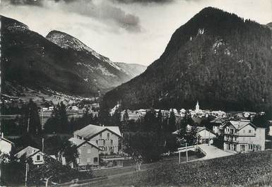 / CPSM FRANCE 74 "Morzine, le pied de la Plagne et Montriond"