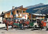 74 Haute Savoie / CPSM FRANCE 74 "Morzine, les traineaux "