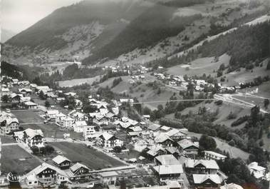 / CPSM FRANCE 74 "Morzine, vue panoramique  aérienne"