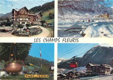 / CPSM FRANCE 74 "Morzine, hôtel Les Champs Fleuris"