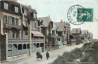 CPA FRANCE 62 "Le Touquet, Paris plage, bld de la mer" / AQUA PHOTO