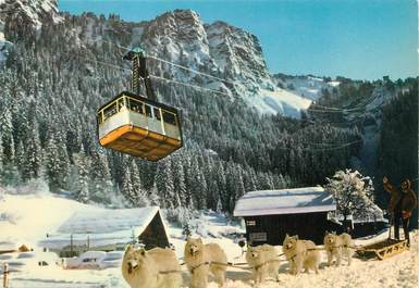 / CPSM FRANCE 74 "Morzine, le téléphérique d'Avoriaz"