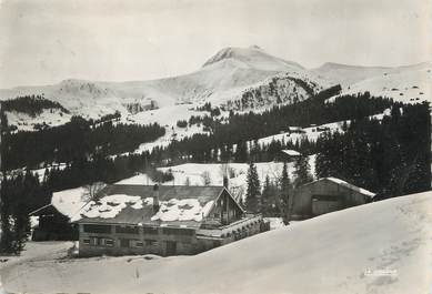 / CPSM FRANCE 74 " Saint Gervais les Bains, le Bettex, le mont Joly vu du chalet Rémy"