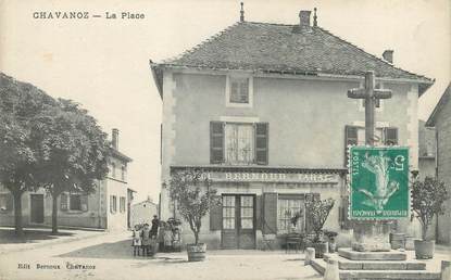 / CPA FRANCE 38 "Chavanoz, la place"