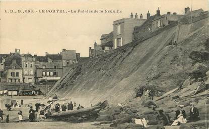 CPA FRANCE 62 "Le Portel, la Falaise de la Neuville"