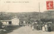 38 Isere / CPA FRANCE 38 "Cessieu, av de la gare et les vignobles"