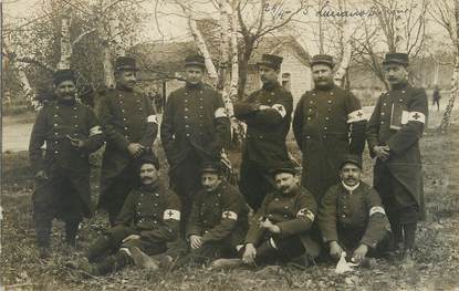 / CARTE PHOTO FRANCE 38 "Chambaran" / MILITAIRES