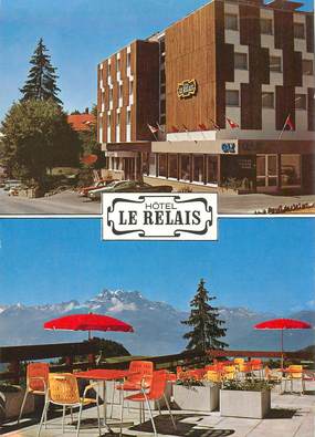  CPSM  SUISSE  "Leysin, Hotel Le Relais"