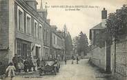 76 Seine Maritime CPA FRANCE 76 "Saint Gilles de la Neuville, la Grande rue"