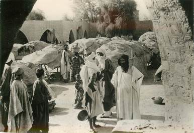  CPSM  SOUDAN "Tombouctou, touaregs au marché"