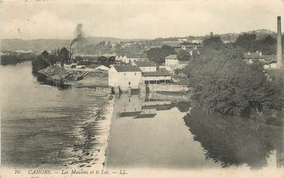 CPA FRANCE 46 "Cahors, les Moulins et le Lot"