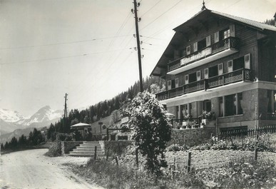 / CPSM FRANCE 74 "Saint Nicolas de Veroce, l'hôtel Mont Joye"