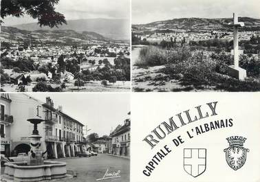 / CPSM FRANCE 74 "Rumilly, capitale de l'Albanais"