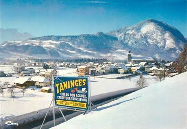 / CPSM FRANCE 74 "Taninges, vue  générale"