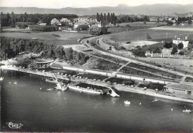 / CPSM FRANCE 74 " Thonon les Bains, vue aérienne"