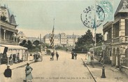 14 Calvado CPA FRANCE 14 "Cabourg, le Grand Hotel vue prise de la Rue de la Mer"