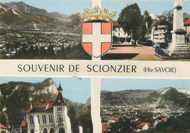 / CPSM FRANCE 74 "Souvenir de Scionzier"
