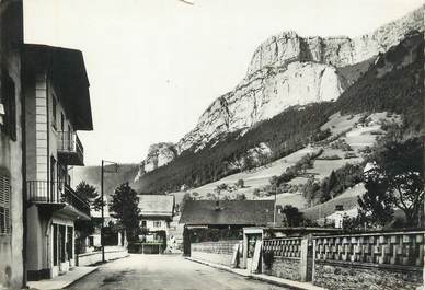 / CPSM FRANCE 74 "Le Petit Bornand, les rochers de Leschaux "