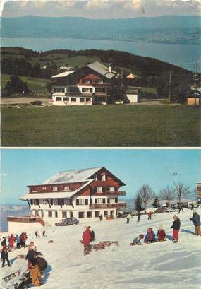 / CPSM FRANCE 74 "Thollon Les Memises, hôtel Les Gentianes"