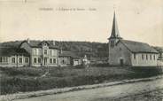 55 Meuse CPA FRANCE 55 "Combres, l'Eglise et la Mairie, Ecole"