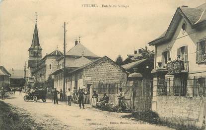 / CPA FRANCE 38 "Fitilieu, entrée du village"