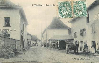 / CPA FRANCE 38 "Fitilieu, quartier d'en Haut"