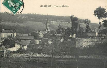 CPA FRANCE 27 "Vernonnet, vue sur l'Eglise"